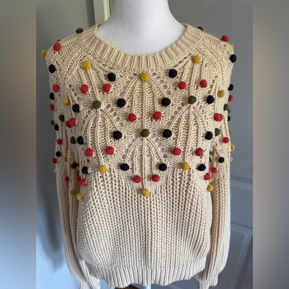THE GREAT Pom-Pom Knit Sweater - Picture 8 of 10